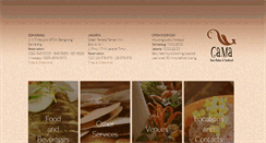Desktop Screenshot of gamaseafood.com
